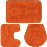 Reduzierte Orange Badgarnitur Sets aus Baumwolle 3-teilig 