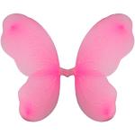 Reduzierte Pinke Peter Pan Tinkerbell Schmetterlingsflügel aus Mesh für Mädchen 