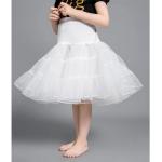 Weiße Rockabilly Topmelon Kinderfestkleider Handwäsche 