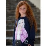 Bunte Langärmelige Depesche TOPmodel Top Model Longsleeves für Kinder & Kinderlangarmshirts aus Jersey für Mädchen 
