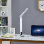 Reduzierte Weiße Moderne Lindby Schreibtischlampen aus Kunststoff 