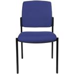 Reduzierte Blaue Konferenzstühle & Besucherstühle aus Kunststoff mit Armlehne Breite 0-50cm 