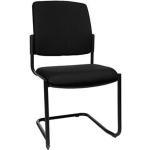 Reduzierte Schwarze Topstar Konferenzstühle & Besucherstühle aus Kunststoff mit Armlehne Breite 0-50cm 