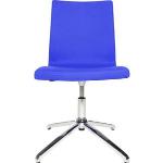 Blaue Topstar Bürostühle ohne Rollen aus Stoff stapelbar Breite 50-100cm, Höhe 50-100cm, Tiefe 0-50cm 