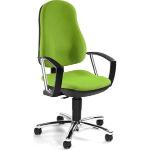 Grüne Topstar Ergonomische Bürostühle & orthopädische Bürostühle  aus Stoff mit Armlehne Breite 0-50cm, Höhe 0-50cm, Tiefe 0-50cm 