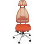 Orange Topstar Bürostühle mit Kopfstütze aus PU Breite 50-100cm, Höhe 50-100cm, Tiefe 50-100cm 