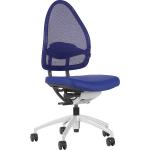 Royalblaue Topstar Design Bürostühle aus PU mit Armlehne Breite 50-100cm, Höhe 50-100cm, Tiefe 50-100cm 