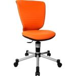 Orange Moderne Topstar Titan Bürodrehstühle lackiert aus Stoff gepolstert 