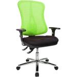 Reduzierte Grüne Topstar Ergonomische Bürostühle & orthopädische Bürostühle  aus Textil höhenverstellbar 