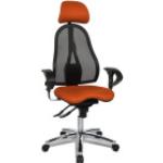 Orange Topstar Sitness Ergonomische Bürostühle & orthopädische Bürostühle  höhenverstellbar 