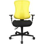 Gelbe Ergonomische Bürostühle & orthopädische Bürostühle  höhenverstellbar 