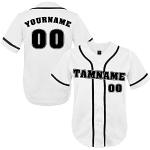 TopTie Kurzarm Baseball Trikots Damen benutzerdefiniertes Jersey T-Shirt