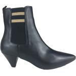 Schwarze Boho Toral Ankle Boots & Klassische Stiefeletten aus Leder für Damen Größe 37 für den für den Winter 