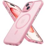 Reduzierte Rosa Elegante iPhone 15 Hüllen Art: Hard Cases Matt kratzfest 