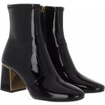 Reduzierte Schwarze Tory Burch Gigi Ankle Boots & Klassische Stiefeletten aus Leder für Damen Größe 36,5 