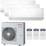Toshiba Trial Split Klimaanlage Seiya 9000+12000+12000BTU A++/A+ R32
