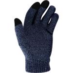 Dunkelblaue Touchscreen-Handschuhe für Herren für den für den Winter 