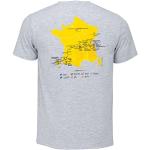 Graue Oversize Le Tour de France T-Shirts für Herren Größe S 