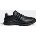 Schwarze adidas SL Golfschuhe mit Schnürsenkel in Normalweite wasserdicht für Herren Übergrößen 