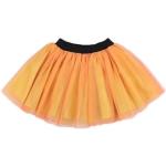 Orange Unifarbene Kinderröcke aus Polyamid Handwäsche für Mädchen 