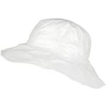 Weiße toutacoo Regenhüte aus Vinyl für Damen Größe M 