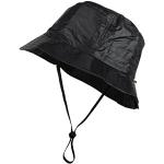 Schwarze toutacoo Regenhüte aus Nylon für Damen Größe L 