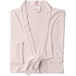 Anthrazitfarbene TOWEL CITY Mini Bademäntel kurz aus Baumwolle für Damen Größe XL 