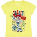 Gelbe Kurzärmelige Toy Story Jessie Kinderoberteile aus Baumwolle für Jungen 
