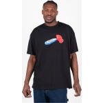 Reduzierte Schwarze Nike SB Collection T-Shirts aus Baumwolle für Herren Größe M 