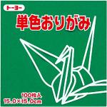 Tannengrünes Origami Papier 
