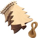 Reduzierte Weihnachtsanhänger aus Holz 