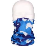 Blaue Camouflage TP Multifunktionstücher & Schlauchtücher aus Polyester schmutzabweisend für Herren 
