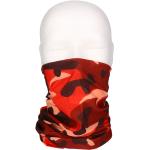 Rote Camouflage TP Multifunktionstücher & Schlauchtücher aus Polyester schmutzabweisend für Herren 