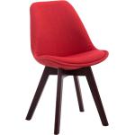 Rote Moderne Konferenzstühle & Besucherstühle aus Stoff Breite 0-50cm, Höhe 0-50cm, Tiefe 0-50cm 