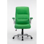 Grüne Ergonomische Bürostühle & orthopädische Bürostühle  aus Kunstleder gepolstert Breite 50-100cm, Höhe 100-150cm, Tiefe 50-100cm 