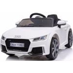 Weiße Audi TT Elektroautos für Kinder 