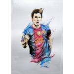 Lionel Messi Kunstdrucke XXL 100x150 