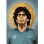 Diego Maradona Kunstdrucke XXL 70x100 