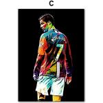 Cristiano Ronaldo Kunstdrucke mit Graffiti-Motiv 30x40 