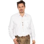 Weiße Bestickte OS TRACHTEN Trachtenhemden aus Baumwolle für Herren Größe 5 XL 
