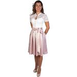 Rosa Elegante Trachtenröcke mit Reißverschluss aus Polyester für Damen Größe M 