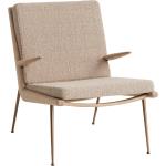 Beige Minimalistische &tradition Loungestühle geölt aus Massivholz mit Armlehne Breite 50-100cm, Höhe 50-100cm, Tiefe 50-100cm 