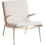 Weiße Minimalistische &tradition Loungestühle geölt aus Massivholz mit Armlehne Breite 50-100cm, Höhe 50-100cm, Tiefe 50-100cm 