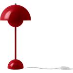 Rote Minimalistische Designer Tischlampen aus Metall E27 