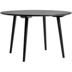 &Tradition In Between SK3 & SK4 Tisch rund, Farbe: Eiche, schwarz gebeizt, Durchmesser: 120 cm