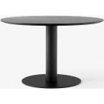 &Tradition - In Between Tisch SK11 & SK12 - schwarz, rund, Holz - 120x73x120 cm - Eiche, schwarz lackiert - Black Lacquered Oak (606) Ø120 cm