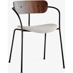 Reduzierte Schwarze Moderne &tradition Designer Stühle lackiert aus Stoff stapelbar Breite 50-100cm, Tiefe 0-50cm 