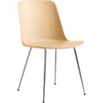 Sandfarbene Minimalistische &tradition Designer Stühle aus Kunststoff Breite 0-50cm, Höhe 0-50cm, Tiefe 0-50cm 