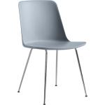 Hellblaue Minimalistische &tradition Designer Stühle aus Kunststoff Breite 0-50cm, Höhe 0-50cm, Tiefe 0-50cm 