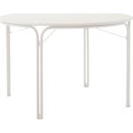 &Tradition - Thorvald Dining Table SC98 - beige, rund, Metall - 115x73x115 cm - ivory (135159A410) (904)